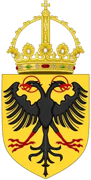 Coat of arms(15th century design) of Holy Roman Empire