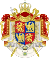 Arms of Louis Bonaparte, King of Holland.