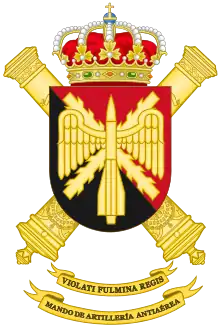 Coat of Arms of the Army Air Defence Command (MAAA)