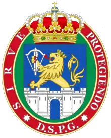 Coat of Arms of the Head of Government Office Security Department (DSPG)