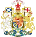 Coat of Arms of the United Kingdom as used in Scotland, 1801-1816