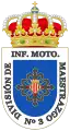 Coat of arms of the former 3rd Motorized Infantry Division "Maestrazgo"
