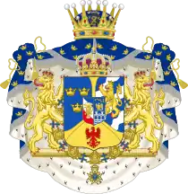 Arms as crown prince from 1905 to 1907