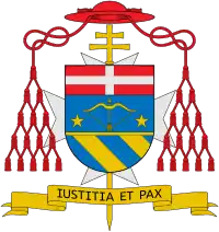 Cardinal Andrea Cordero Lanza di Montezemolo (1925- ), Archpriest of the Basilica of Saint Paul Outside the Walls