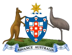 Coat of arms of Australia (1908–1912)