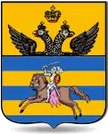 Coat of arms of Gorodok from 1781