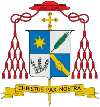 Gregorio Rosa Chávez's coat of arms