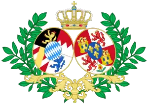 Coat of arms of Infanta Paz, Princess in Bavaria (Bavaria)