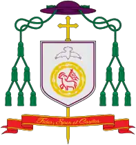Coat of arms of Bishop Joseph Tang Yuange