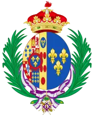 Coat of Arms of Princess Louise as Infanta of Spain
