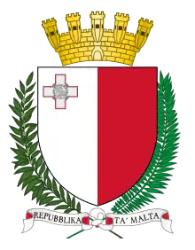 Coat of arms of the Republic of Malta