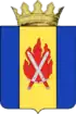 Coat of arms of Oktyabrsky District, Volgograd Oblast