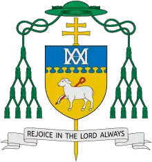 Coat of arms of Paul Martin, 7th Roman Catholic Archbishop of Wellington