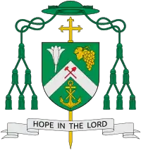 Bishop Richard John Grecco (1946-) bishop of Charlottetown (2009-)