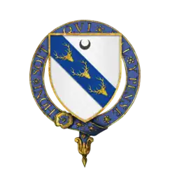 Arms of Sir William Stanley, KG