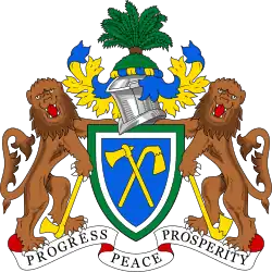 Coat of arms of the Gambia