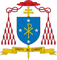 Coat of arms of Cardinal Thomas Williams, archbishop emeritus of Wellington