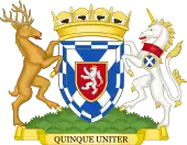 Coat of arms of Dumfries and GallowayDumfries an GallowaDùn Phris is Gall-Ghaidhealaibh
