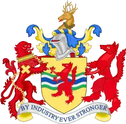 Coat of arms of the London Borough of Enfield
