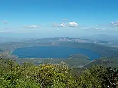 Coatepeque Caldera, El Salvador, crater lake