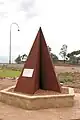 Monument to the miners who lost their lives