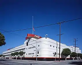 Coca-Cola factory, Los Angeles by Robert V. Derrah (1936)