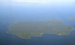 Aerial view of Cockburn Island