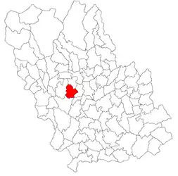 Location in Prahova County