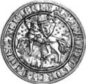 King Yuri II Boleslav's coin of the Kingdom of Galicia–Volhynia (14th century)