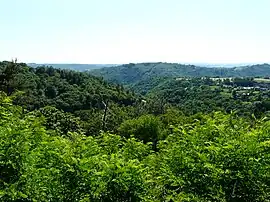 The Coiroux gorge