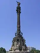 The 1888 Columbus Monument at the Pla del Portal de la Pau is an iconic Barcelona monument