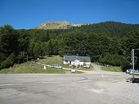 The summit of the Col de Mente in Boutx