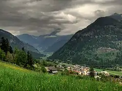 Winklern seen from the southwest