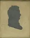 Profile of a male's head