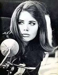 Colleen Corby, teenaged supermodel of the mid-1960s.