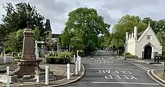 The Old College, Dr Webster's Fountain, and the Old Grammar School