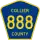 County Road 888 marker