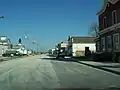 Looking east at downtown Collins