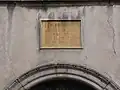 Commemorative plaque on the Old Customs House