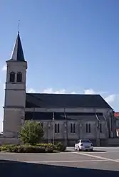 The church in Colmier-le-Haut