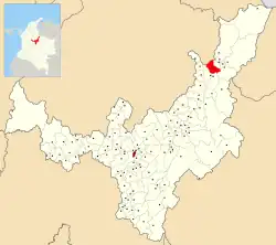 Location of the municipality and town of San Mateo in the Boyacá Department of Colombia