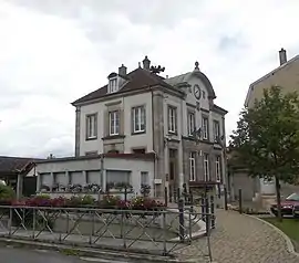 The town hall in Colombier-Fontaine