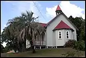 One of Nimbin's several churches