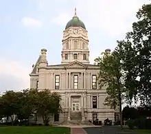 Whitley County Courthouse, Columbia City, Indiana