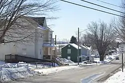 Houses on Columbia Street