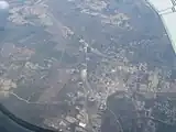 Aerial photograph of Columbiana and surrounding area.