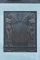 Statue plaque