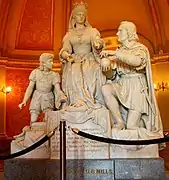 Columbus' Last Appeal to Queen Isabella (1868–71), California State Capitol, Sacramento, California.