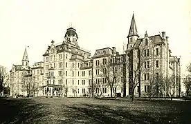 The main building in 1899