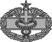 U.S. Army Combat Medical Badge, 2nd award